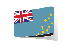 Tuvalu Flag Illustration Clipart flag