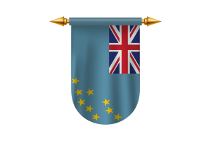 Tuvalu Flag Emblem Vector Images flag