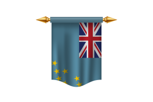 Tuvalu Flag Royal Banner flag