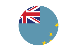 Tuvalu Flag Circle Vector Free flag