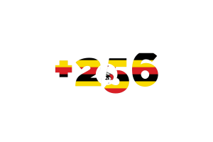 Uganda Calling Code flag