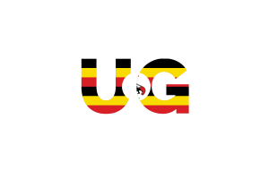 Uganda Country Code flag
