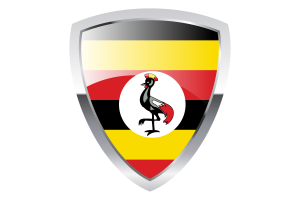 Uganda Shield Flag flag