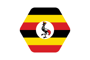 Uganda Flag Vector Illustration flag