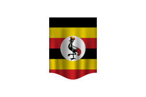 Uganda Flag Banner flag