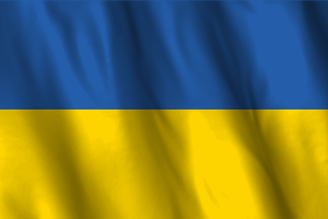 National Flag of Ukraine flag