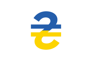 Ukraine Currency icon flag