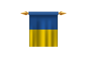 Ukraine Emblem flag
