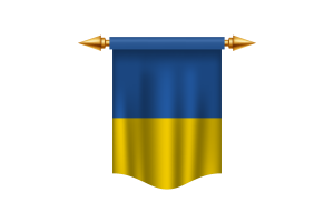 Ukraine Flag Royal Banner flag