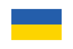 Ukraine Flag Triangle Vector Illustration flag