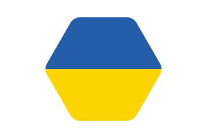 Ukraine Flag Vector Illustration flag