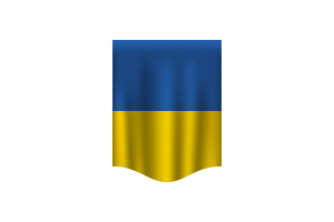 Ukraine Flag Banner flag