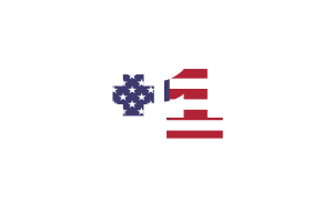 Prefisso telefonico degli Stati Uniti d'America flag