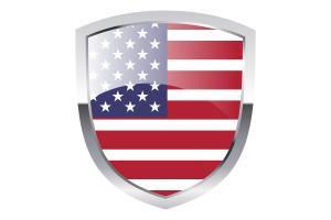 Clipart della bandiera nazionale degli Stati Uniti d'America flag