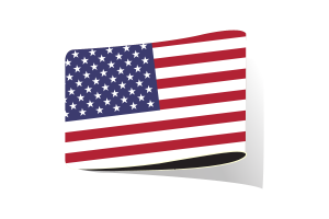 Illustrazione della Bandiera degli Stati Uniti d'America Clipart flag