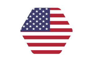 Illustrazione Vettoriale della Bandiera degli Stati Uniti d'America flag