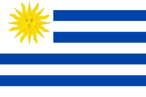 Flagge von Uruguay flag
