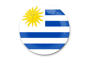 Uruguay Flagge Vektor Kunst flag