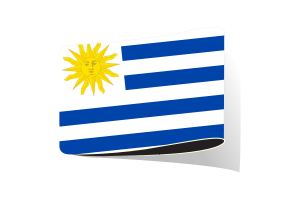 Uruguay Flaggenillustration Clipart flag