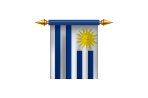 Uruguay Emblem flag
