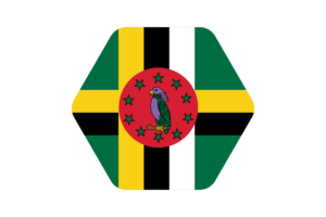 Dominica Flag Vector Illustration flag