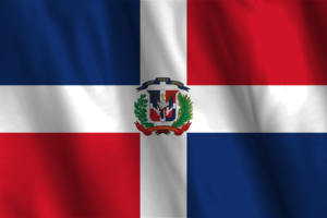 National Flag of Dominican  flag