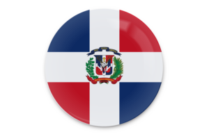 Dominican Flag Vector Art flag
