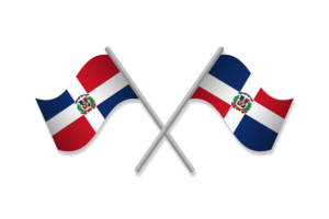 Dominican Flag Emblem Vector Free flag