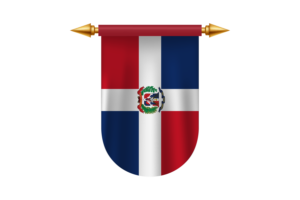 Dominican Flag Emblem Vector Images flag