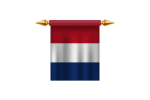 Netherland Royal Emblem flag