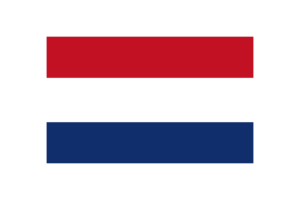 Netherland Flag Triangle Vector Illustration flag