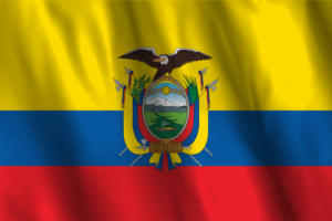 National Flag of Ecuador flag