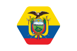 Ecuador Flag Vector Illustration flag