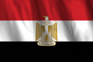 National Flag of Egypt flag