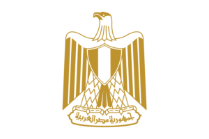 Emblem of Egypt flag