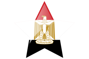 Egypt Flag Star Icon flag