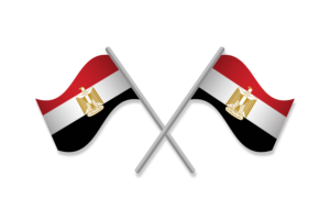 Egypt Flag Emblem Vector Free flag