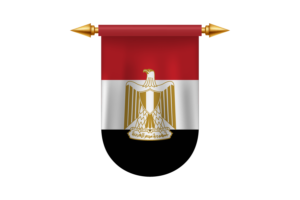 Egypt Flag Emblem Vector Images flag