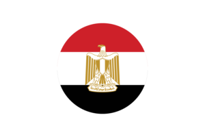 Egypt Flag Circle Vector Free flag