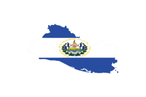 Ecuador Map with Flag flag