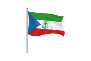 Equatorial Guinea Flag Clipart flag
