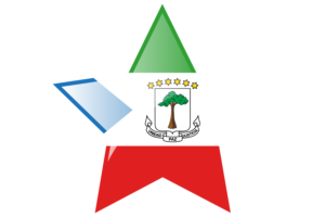 Equatorial Guinea Flag Star Icon flag