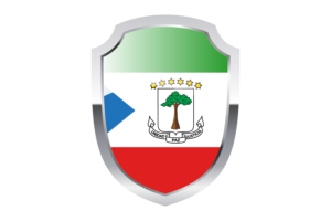 Equatorial Guinea Shield Logo flag