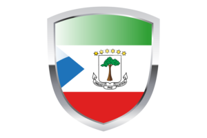 National Flag of Equatorial Guinea Clipart flag
