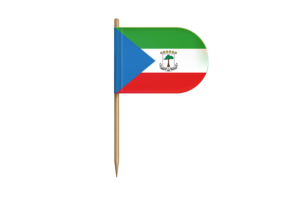 Equatorial Guinea Flag for Desk, Table flag