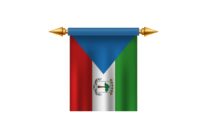 Equatorial Guinea Royal Emblem flag