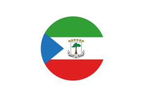 Equatorial Guinea Flag Circle Vector Free flag