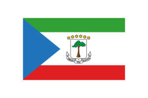 Equatorial Guinea Flag Triangle Vector Illustration flag
