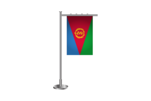 3d Eritrea Standing Flag flag