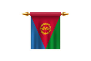 Eritrea Royal Emblem flag